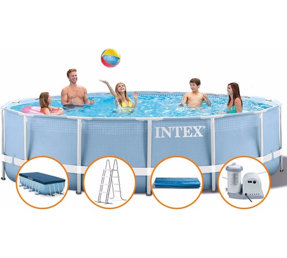 Каркасный бассейн Intex Prism Frame 549х122 см 26752