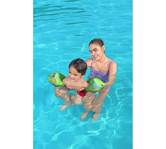 Нарукавники с тканевым покрытием BestWay 38x14 см, 1-3 лет, 2 вида 32182 BW