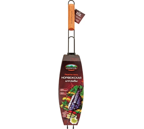 Решетка для барбекю Пикничок Норвежская 350х125 мм 401-021