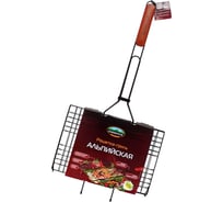 Решетка для барбекю Пикничок Альпийская, 6 секций, 330х215 мм 401-020