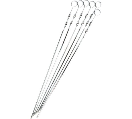 Набор профильных шампуров Пикничок, 6 штук в блистере 401-606