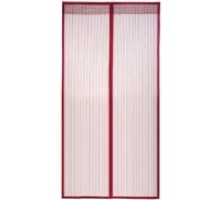 Антимоскитная сетка Union 100x210 см, с магнитами, бордо 20BT421-R