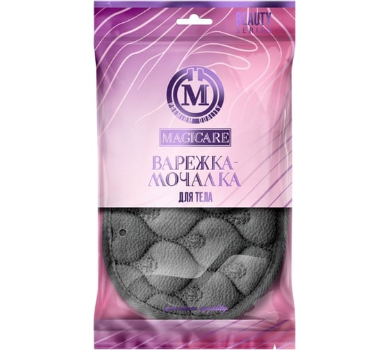Мочалка-варежка для тела MAGICARE 24x17 см, 1 шт. 4004-001