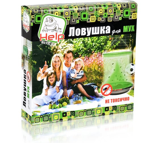 Ловушка для МУХ 19х33,5 см HELP 80104