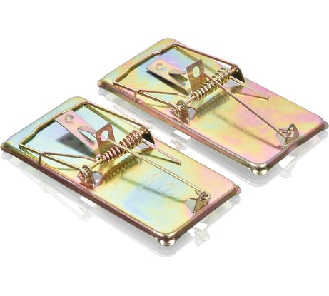 Мышеловка (металл) 9,5х5 см 2 шт HELP 80267