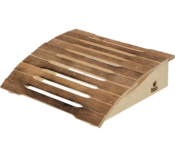 Мягкий подголовник Банные штучки 35x32x9.5 см, обожжённая липа 33576 1