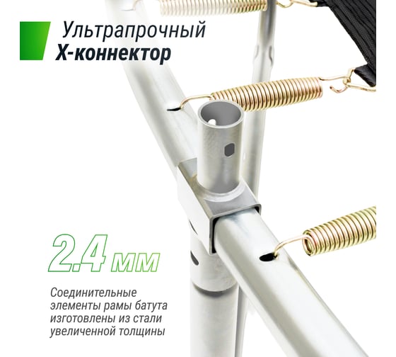 Батут UNIXline unix line supreme basic 8 ft blue TRUSUB8BL
