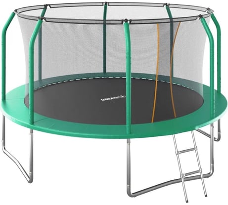 Батут UNIXline unix line supreme basic 12 ft green TRUSUB12G