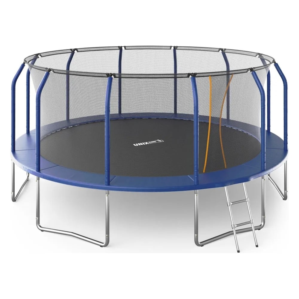 Батут UNIXline unix line supreme basic 16 ft blue TRUSUB16BL - выгодная ...