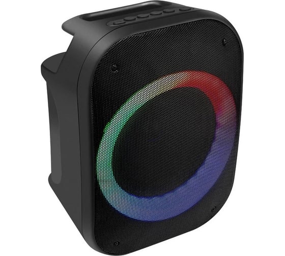 Bluetooth-колонка Perfeo DISCO RING 6.5 LED 20 Вт, черный 30014947