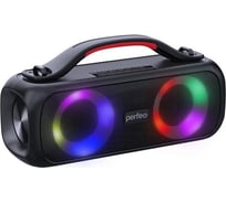 Bluetooth-колонка Perfeo EYE-S 16W, MP3 USB, AUX, FM, черная 30016720