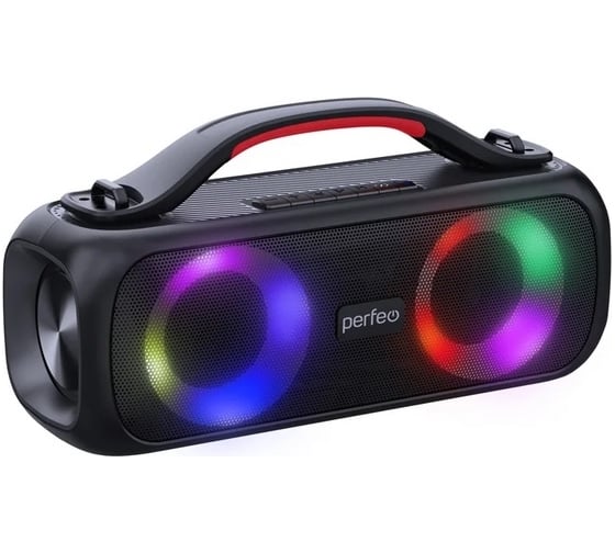 Bluetooth-колонка Perfeo EYE-S 16W, MP3 USB, AUX, FM, черная 30016720 1