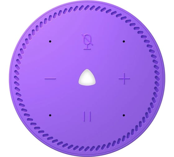 Станция Яндекс Лайт фиолетовая YNDX-00025 Умная колонка с голосовым помощником YNDX-00025 Purple