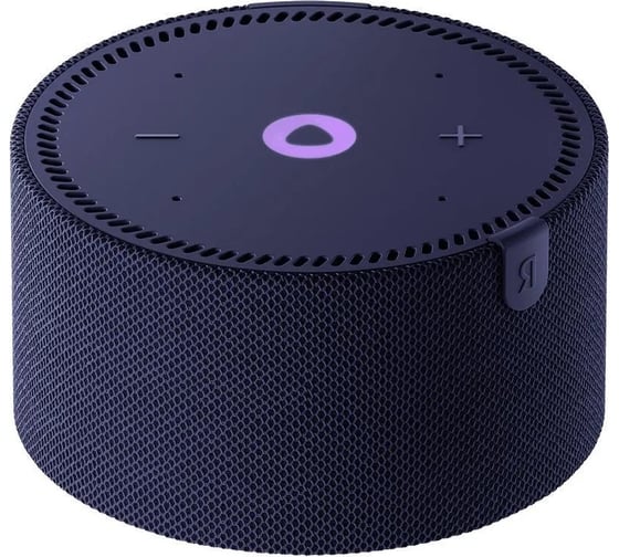 Станция Яндекс Мини Плюс синяя YNDX-00021 без часов умная колонка YNDX-00021 Blue 1
