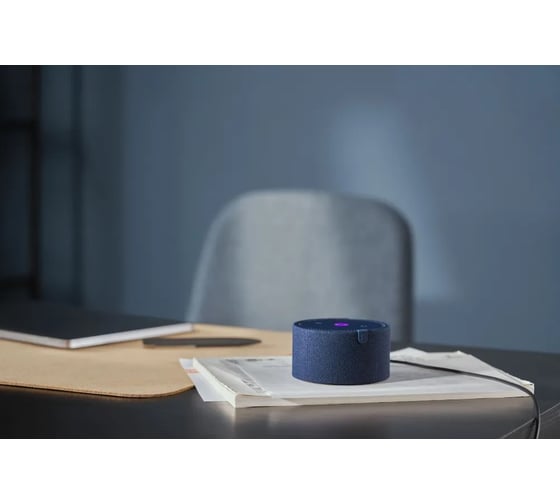 Станция Яндекс Мини Плюс синяя YNDX-00021 без часов умная колонка YNDX-00021 Blue