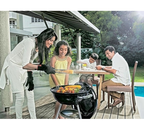 Угольный гриль Weber Compact Kettle 57 см 1321004