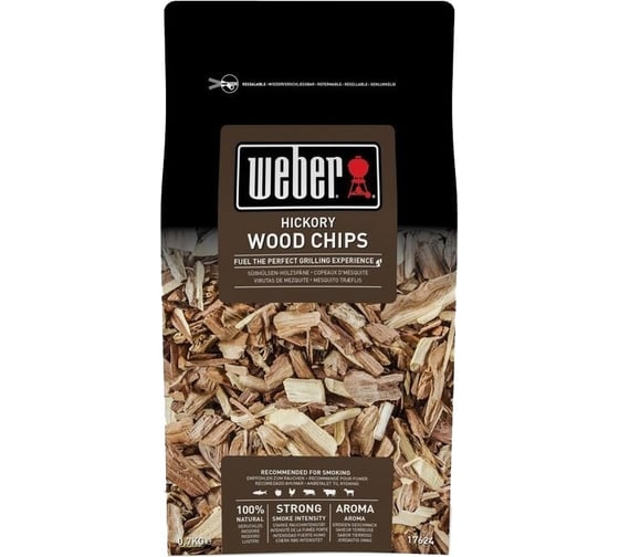 Щепа для копчения Weber Гикори 700г 17624