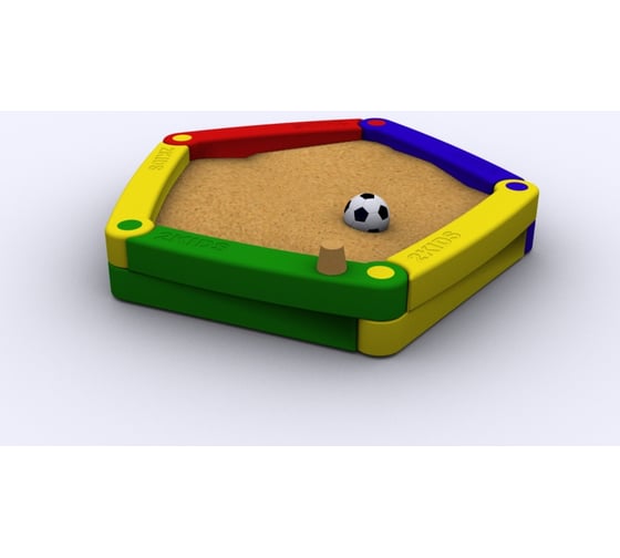 Песочница Asplast 2kids из 5-ти элементов 2K-2P-SA02EL01