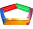 Песочница Asplast 2kids из 5-ти элементов 2K-2P-SA02EL01 2
