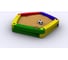 Песочница Asplast 2kids из 5-ти элементов 2K-2P-SA02EL01 3