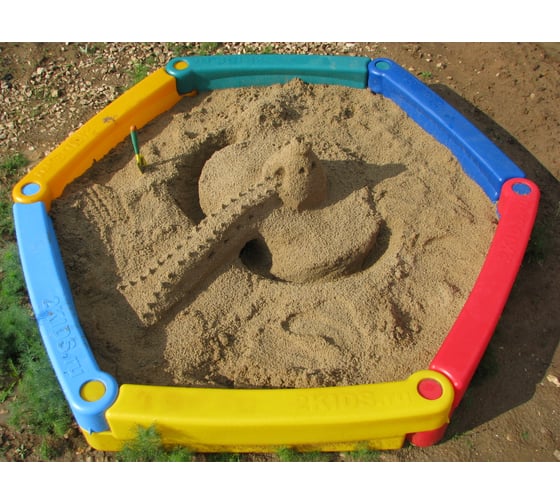 Песочница Asplast 2kids м из 6-ти элементов 2K-2P-SA03EL02