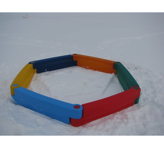 Песочница Asplast 2kids м из 6-ти элементов 2K-2P-SA03EL02