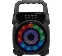 Портативная колонка DIGMA D-PS1500 черный, 10W, 1.0 BT, 10 м, 500 mAh SP1500B 1793576