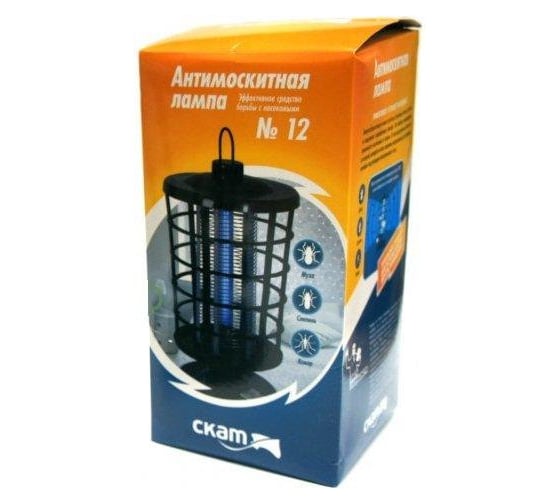 Антимоскитная лампа Green Helper Скат 12 HCX-986