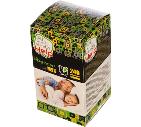 Инсектицидная жидкость от мух без запаха HELP 240 часов 80503