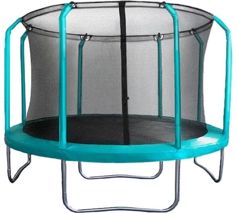 Батут с защитной cеткой Perfetto Sport PREMIUM STRONG 10", диаметр 3 м, зелёный СГ000005562