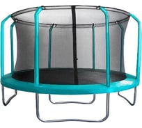 Батут с защитной cеткой Perfetto Sport PREMIUM STRONG 12", диаметр 3.7 м, зелёный СГ000005563