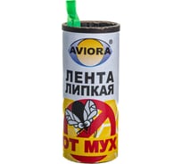 Липкая лента от мух Aviora 4x70 cм 405-132