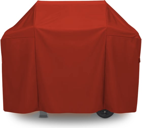 Чехол для гриля Tplus Weber Spirit II 300 и Spirit 300 1300x560x1050 мм, таффета 210, рип-стоп, красный T023118 1