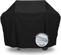 Чехол для гриля Tplus Weber Spirit II 200 и Spirit 200 1210x460x1070 мм, таффета 190, черный/сильвер T023025