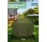 Чехол для гриля Tplus Weber Spirit II 200 и Spirit 200 1210x460x1070 мм, таффета 210, рип-стоп, олива T023019 2