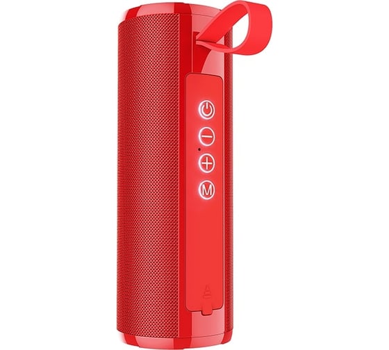 Колонка Borofone Bluetooth br1 beyond sportive, bt 5.0, 5wх2, aux/microsd/usb/fm красный 0L-00043945