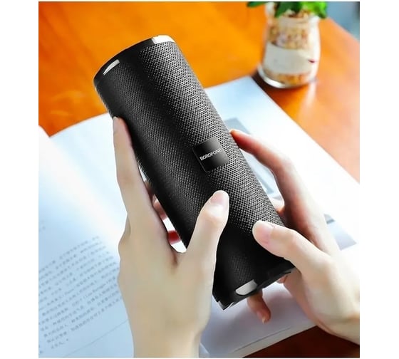 Колонка Borofone Bluetooth br1 beyond sportive, bt 5.0, 5wх2, aux/microsd/usb/fm черная 0L-00043942
