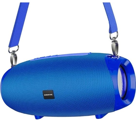 Колонка Borofone Bluetooth br12 amplio sports tws bt 5.0, 5wх2, aux/microsd/usb/fm синяя 0L-MG-WF861