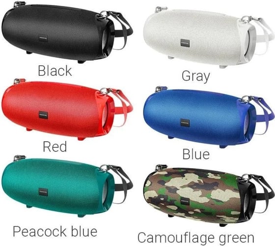 Колонка Borofone Bluetooth br12 amplio sports bt 5.0, 5wх2, aux/microsd/usb/fm зеленая 0L-MG-WF864