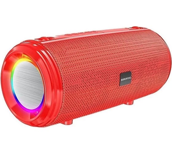 Колонка Borofone Bluetooth br13 young sports bt 5.0, 5wx2, aux/microsd/usb/fm красная 0L-00050016 1