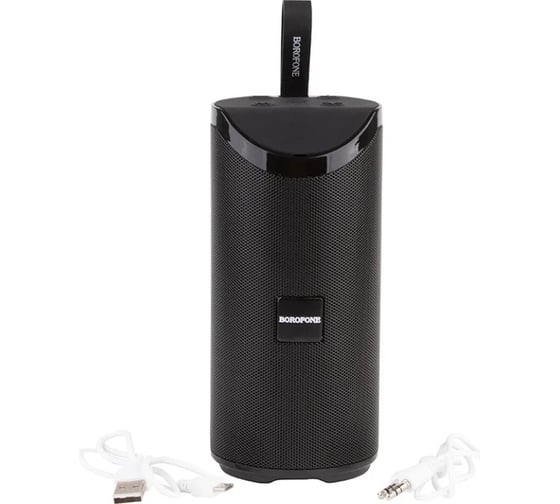 Колонка Borofone Bluetooth br5 adventure sports bt 5.0, 5wx2, aux/microsd/usb/fm черная 0L-00048574