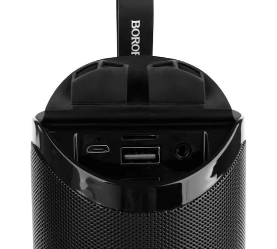 Колонка Borofone Bluetooth br5 adventure sports bt 5.0, 5wx2, aux/microsd/usb/fm черная 0L-00048574