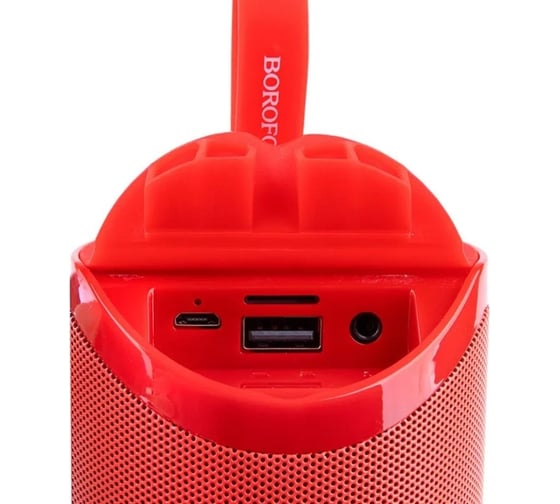 Колонка Borofone Bluetooth br5 adventure sports bt 5.0, 5wx2, aux/microsd/usb/fm красная 0L-00048575