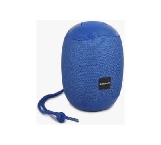 Колонка Borofone Bluetooth br6 miraculous sports bt 5.0, 5w, aux/microsd/usb/fm синяя 0L-00048851