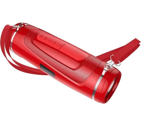 Колонка Borofone Bluetooth br7 empyreal sports bt 5.0, 5wx2, aux/microsd/usb/fm красная 0L-00048846