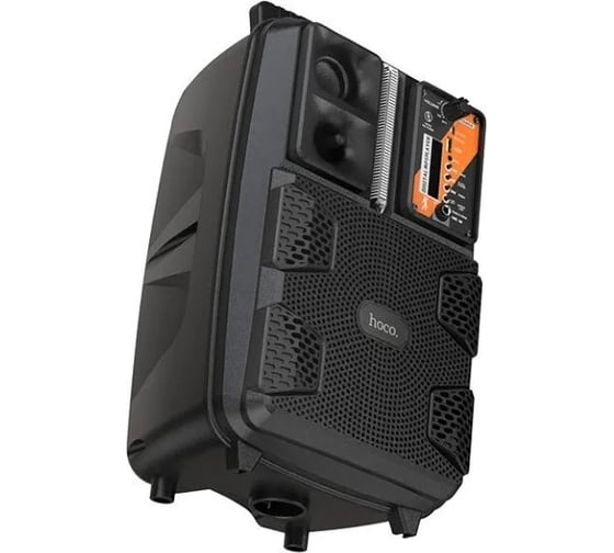 Колонка Hoco Bluetooth bs37 dancer bt5.0, 10w, aux/tws/fm/microsd/usb, rgb light + микрофон черный 0L-00049108
