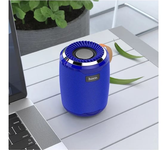 Колонка Hoco Bluetooth bs39 cool freedom bt5.0, 3w, aux/tws/fm/microsd/usb, ipx5 синий 0L-MG-WF342