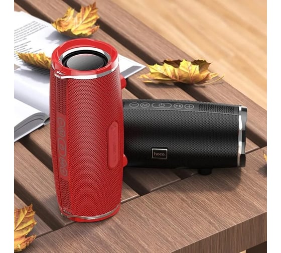 Колонка Hoco Bluetooth bs40 desire song bt5.0, 2x7w, aux/fm/microsd/usb, ipx5 черный 0L-00049896