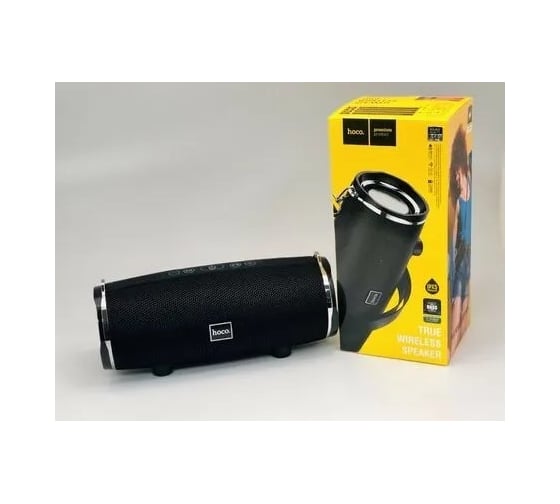 Колонка Hoco Bluetooth bs40 desire song bt5.0, 2x7w, aux/fm/microsd/usb, ipx5 черный 0L-00049896