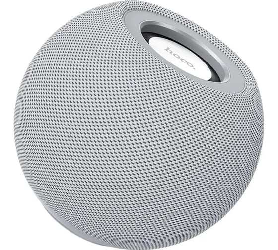 Колонка Hoco Bluetooth bs45 deep sound bt5.0, 5w, tws/fm/microsd, шар серый 0L-00053138 1
